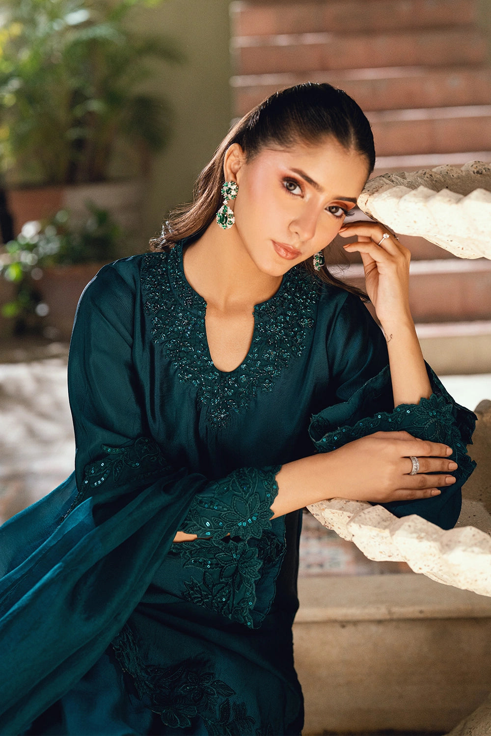 Teal Tiara