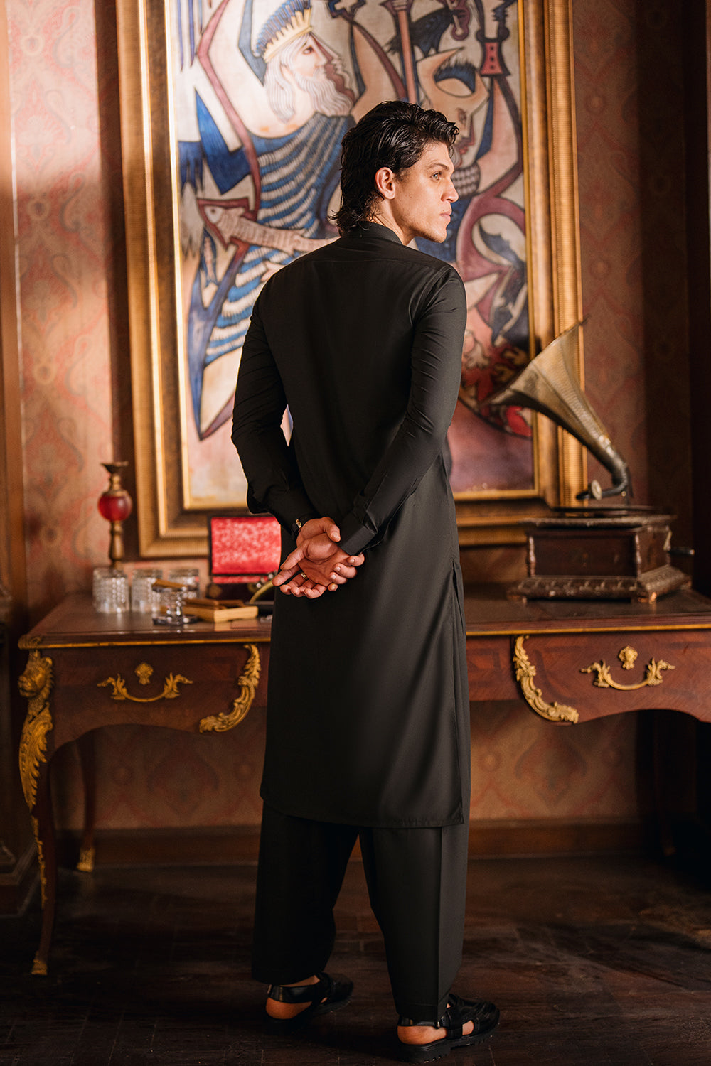 Jasper Green Shalwar Kameez