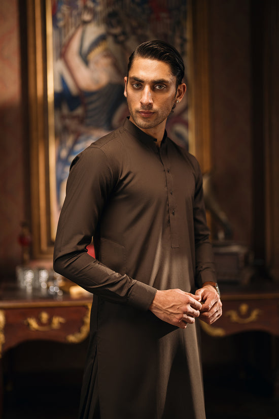 Cocoa Brown  Shalwar Kameez