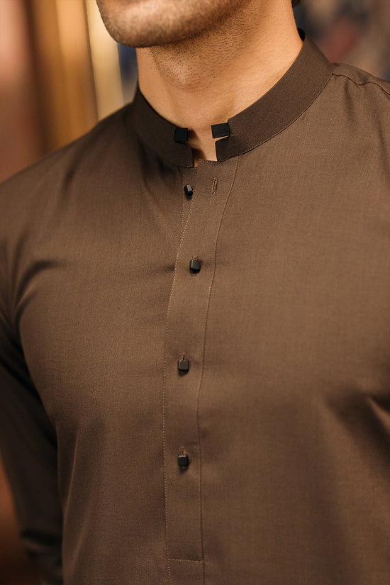 Cocoa Brown  Shalwar Kameez