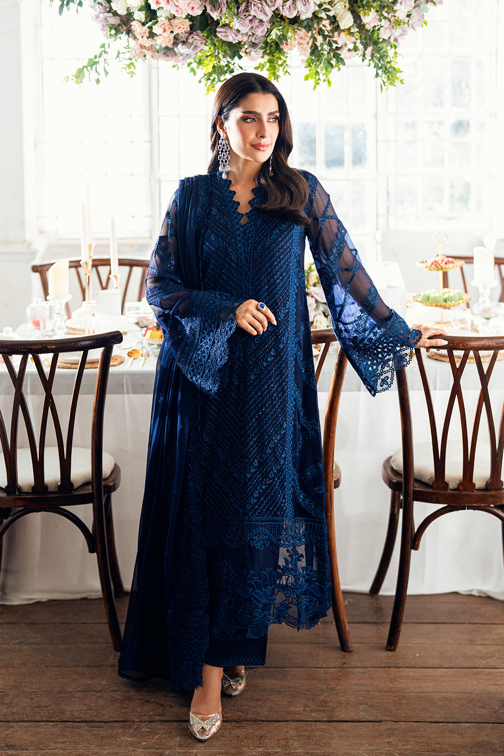 Women's Luxury Embroidered Suits Online in Pakistan AZURE