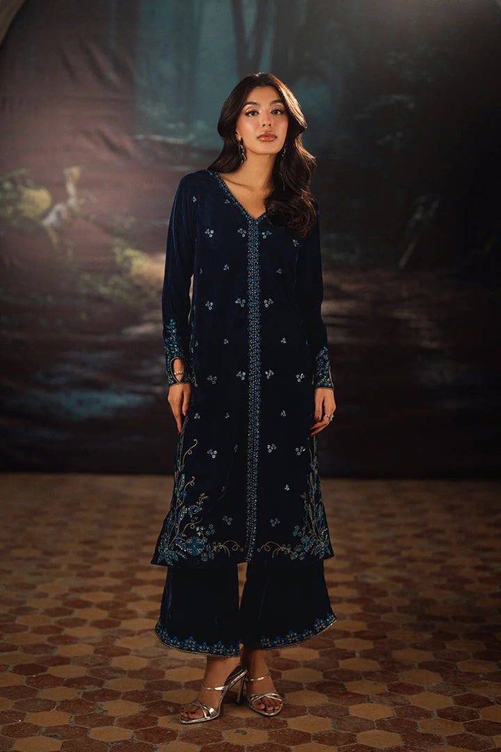 navy blue velvet dress pakistani Velvet blue, sleek, and fancy - just my kind of mood , : @tarzerangofficial , ., OOTD | Velvet Dress | Blue | Pakistani Wedding | Velvet Outfit inspo | Festive Wear | Velvet Look | Elegant Outfit